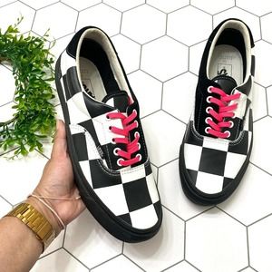 Vans x Barneys New York Big Checkered Leather RARE Men's Size 10 Womans 11.5